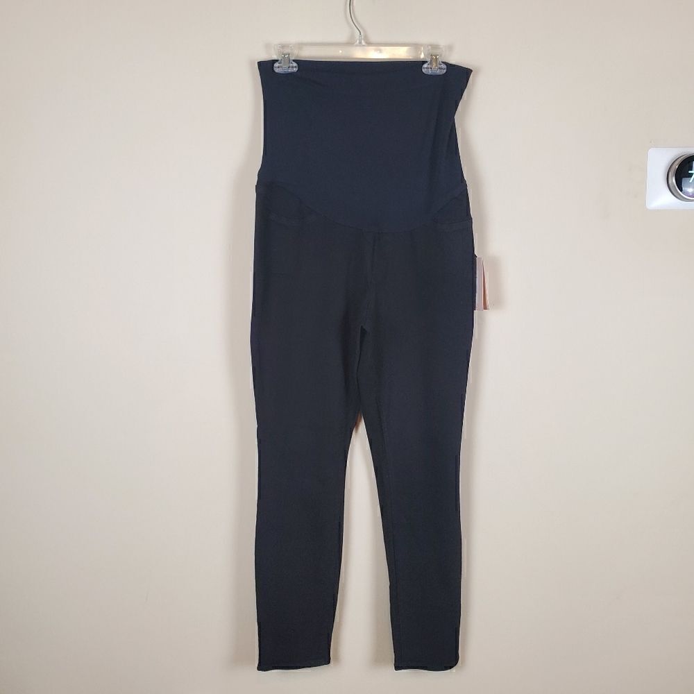 NYDJ Black Skinny Ankle Maternity Pants Size 14